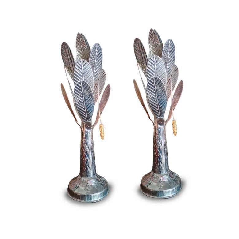 Banana Tree (Pair) - German Silver