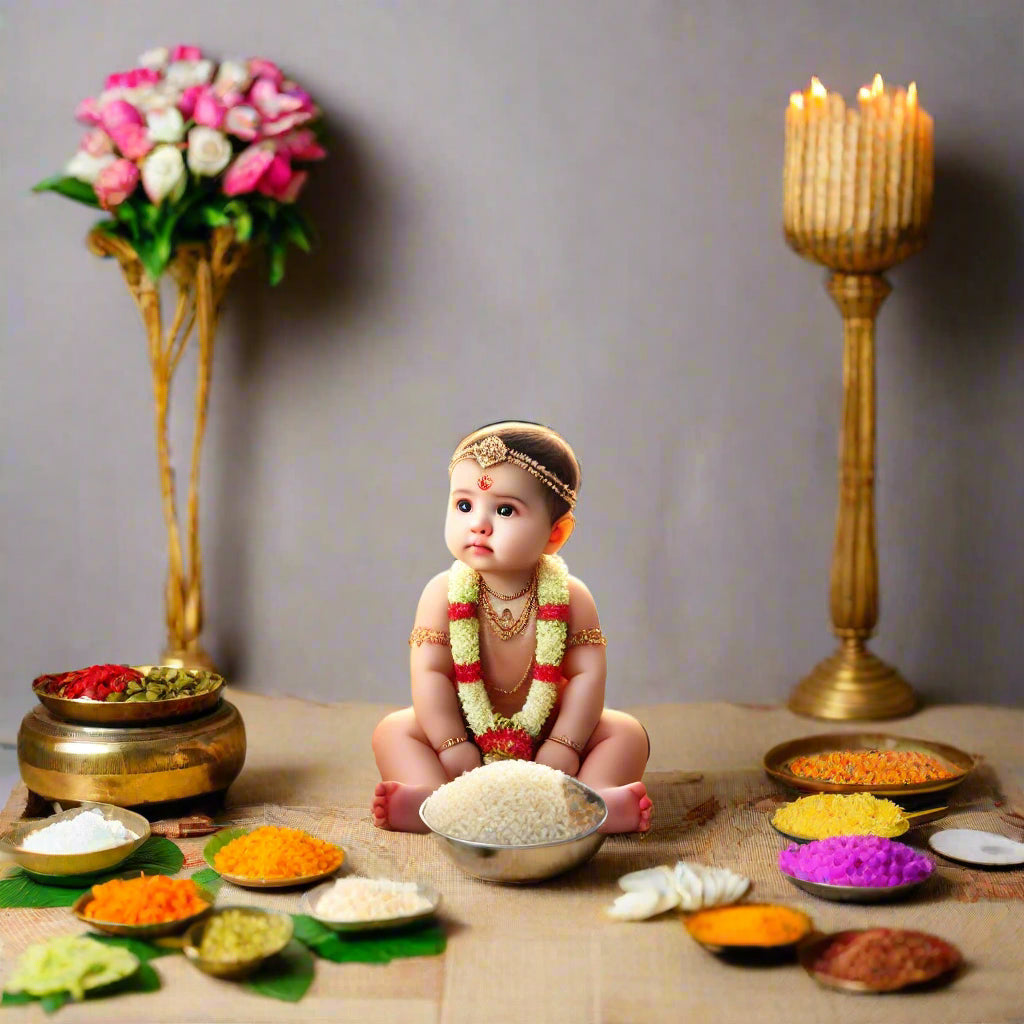 Annaprasana Pooja | Rice Eating Ceremony
