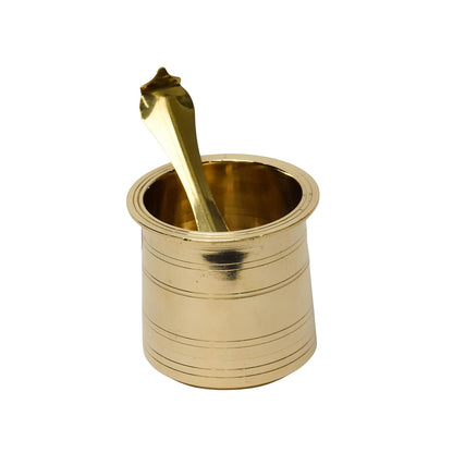 Panchapatra | Pooja water vessel - Brass